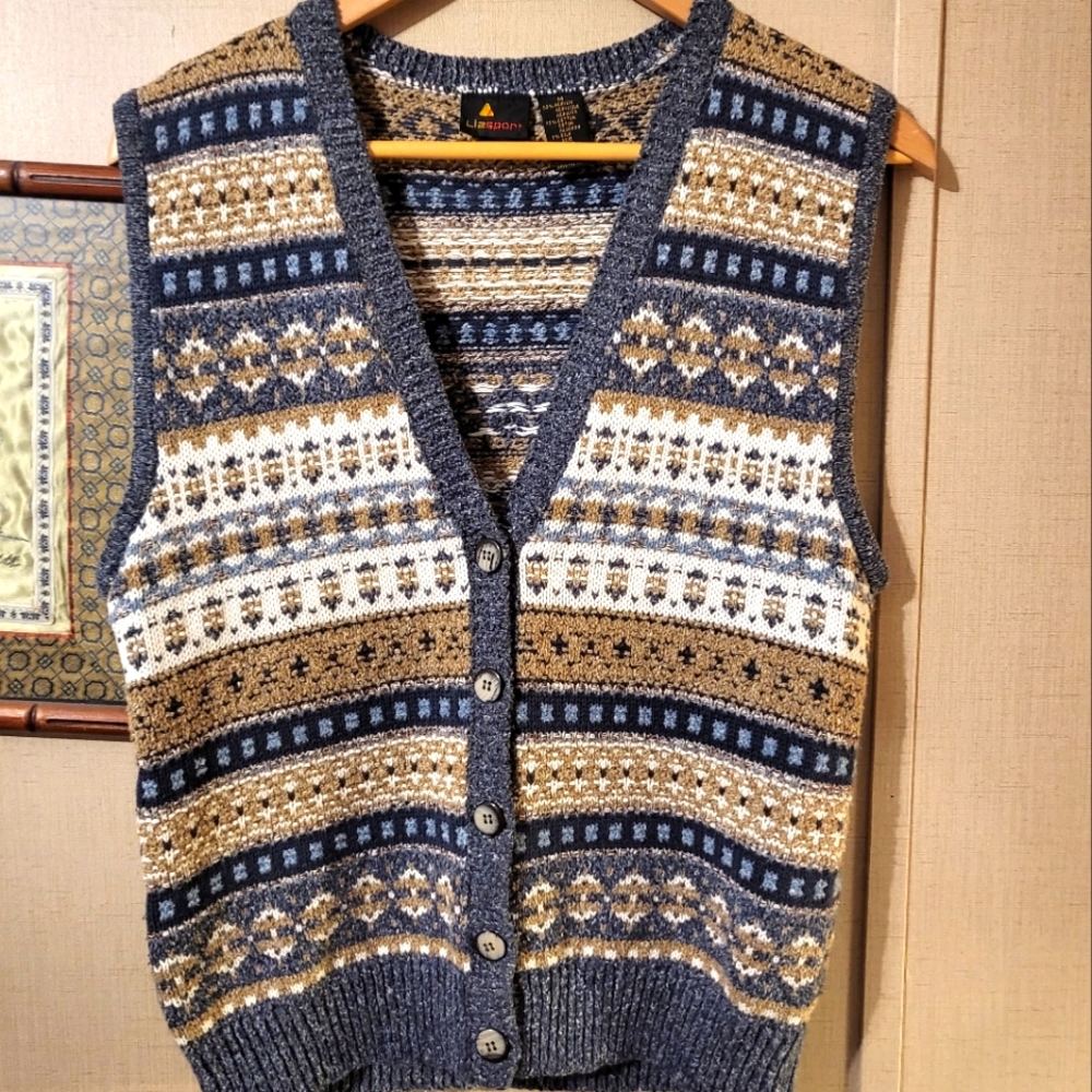 🐏 Vintage LIZ SPORT Sweater Vest 🐏